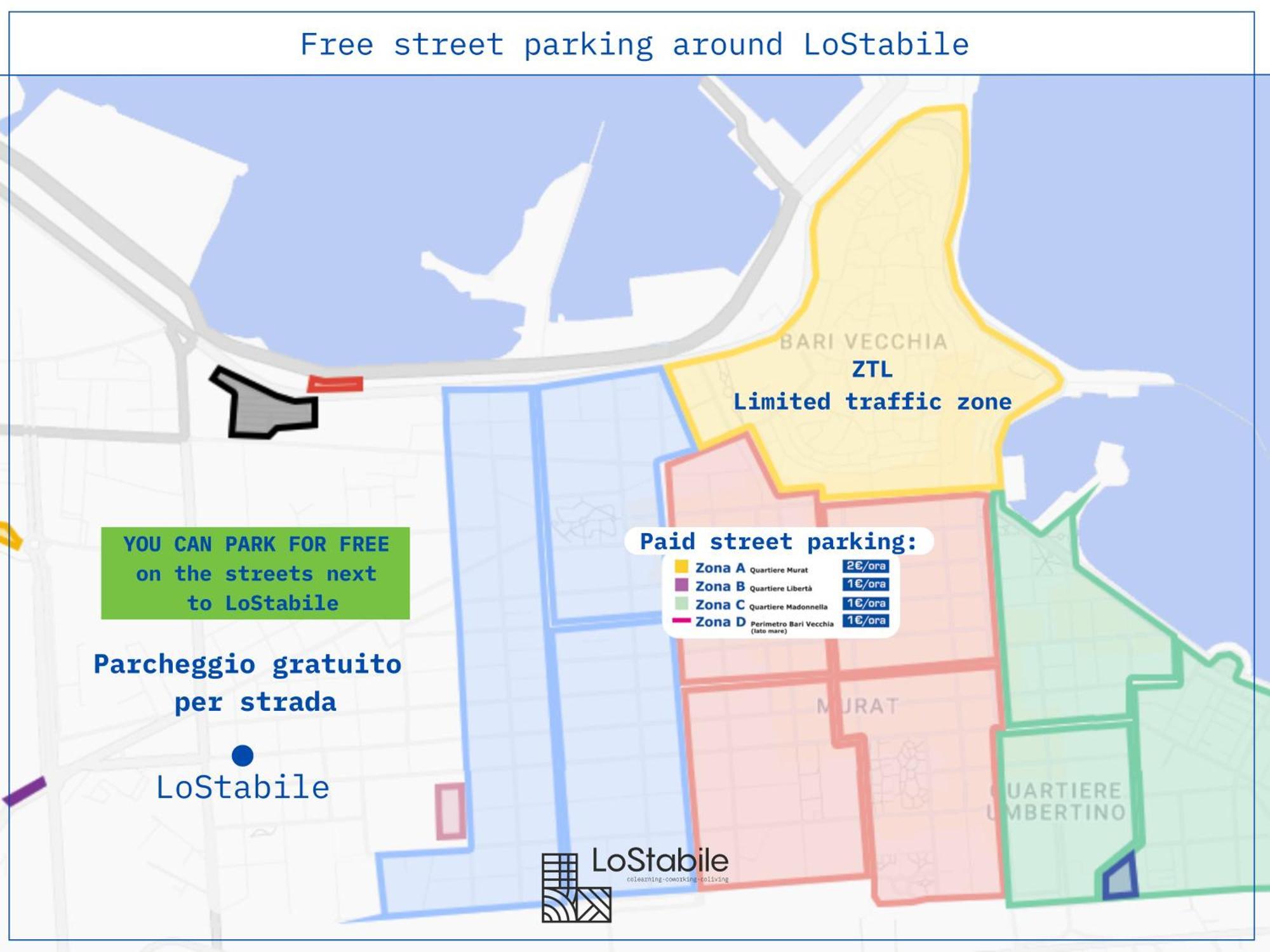 Lostabile Guesthouse & Coworking Bari Eksteriør billede